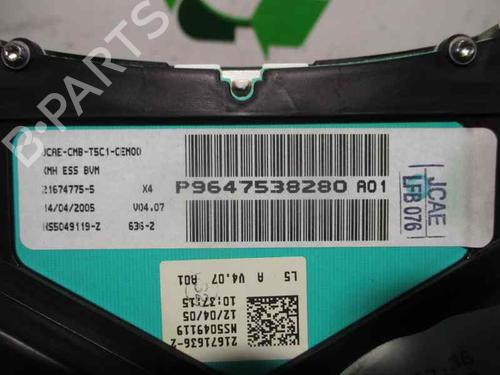 Instrument cluster PEUGEOT 307 (3A/C) 2.0 16V | BP2767453C47 