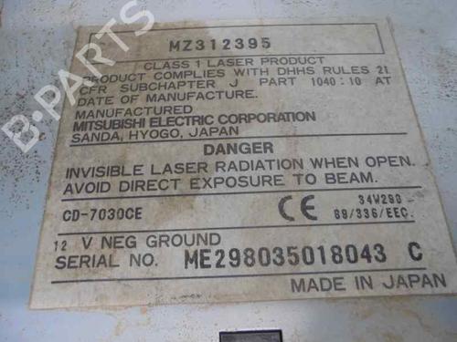 Radio MITSUBISHI PAJERO III (V7_W, V6_W)  | BP4087776E6 