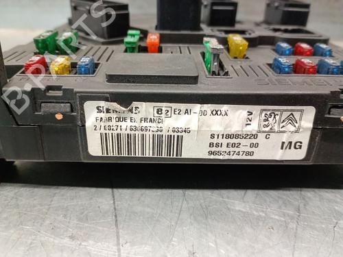 Fuse box PEUGEOT 206 Hatchback (2A/C) 1.4 HDi eco 70 | BP24155257E1 
