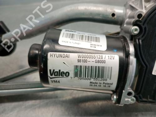 Front wiper motor HYUNDAI i20 II (GB, IB) 1.2 | BP26542858M29 