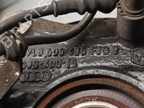 Left rear steering knuckle AUDI Q7 (4LB)  | BP12057546M27 