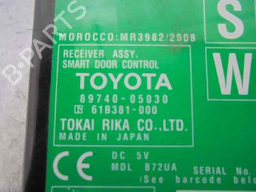 Electronic module TOYOTA AVENSIS Estate (_T27_) 2.2 D-4D (ADT271_, ADT271R) | BP2306141M83 