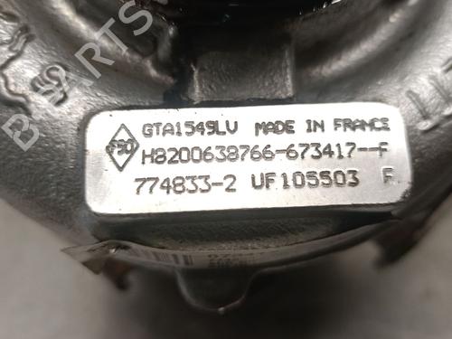 Turbocharger/Supercharger RENAULT KOLEOS II (HC_) 2.0 dCi 175 4WD | BP32207006M71 