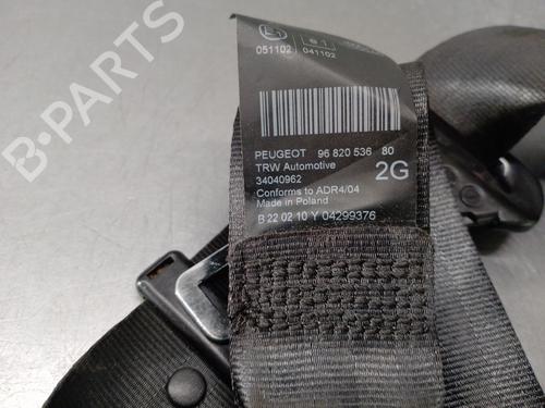 Rear left seatbelt PEUGEOT 5008 (0U_, 0E_) 1.6 HDi | BP15213806I29 