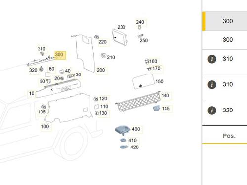 Other MERCEDES-BENZ G-CLASS (W463) G 500 (463.260, 463.261) | BP27368033O1 - Image 4