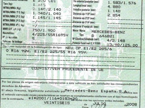 Warning switch MERCEDES-BENZ E-CLASS (W211) E 220 CDI (211.008) | BP32685754I22  - Image 7