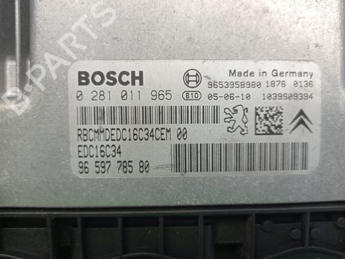 Engine control unit (ECU) CITROËN C3 I (FC_, FN_) 1.6 16V HDi | BP10340839M57 