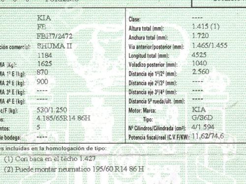 Warning switch KIA SHUMA II (FB) 1.6 | BP10181954I22 - Image 11