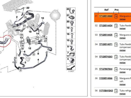 Pipe BMW X4 (F26) xDrive 20 d | BP40151754M125 - Image 5