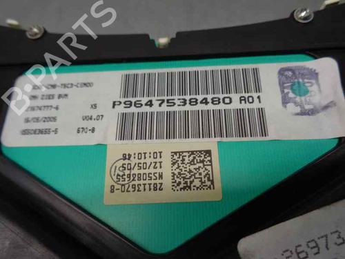 Instrument cluster PEUGEOT 307 SW (3H) 1.6 HDI 110 | BP7091410C47 