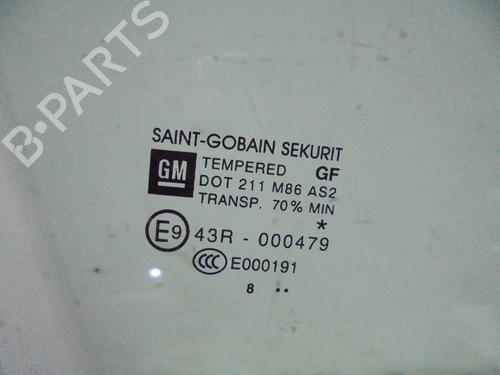 Front right door window OPEL CORSA E (X15)  | BP8331351C19 