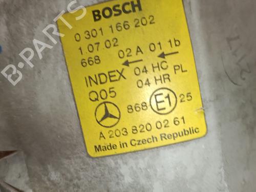 Højre forlygte MERCEDES-BENZ C-CLASS (W203) C 180 Kompressor (203.046) | BP30656380C29 