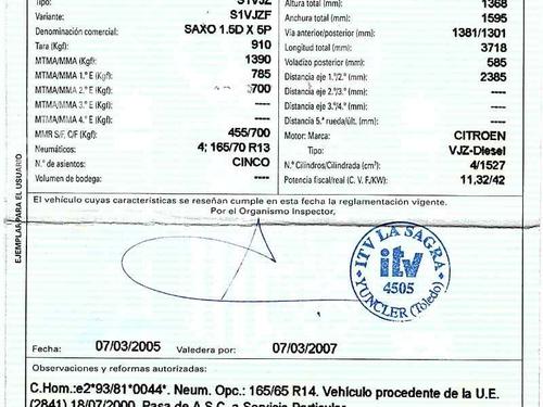 Instrument cluster CITROËN SAXO (S0, S1) 1.5 D | BP2692002C47 