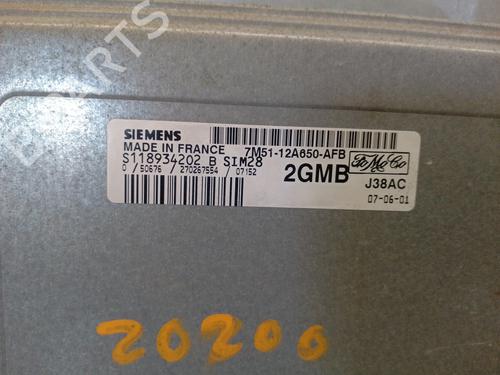 Engine control unit (ECU) FORD FOCUS II (DA_, HCP, DP)  | BP17438869M57 
