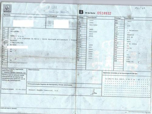Headlight switch RENAULT KANGOO Express (FW0/1_) 1.5 dCi 75 (FW07, FW10, FW04) | BP35771233I24 - Image 12