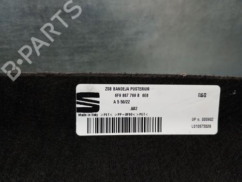 Rear parcel shelf SEAT ARONA (KJ7, KJP) 1.0 TSI | BP28189804C85