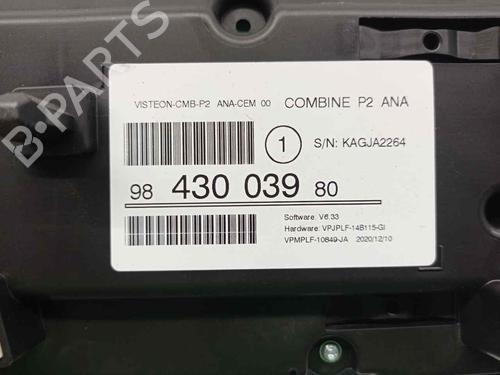 Instrument cluster PEUGEOT 208 II (UB_, UP_, UW_, UJ_) 1.2 PureTech 75 | BP13738011C47 