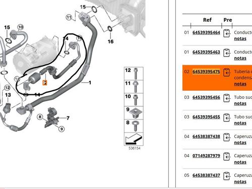 AC pipe BMW 3 (G20, G80, G28) 330 e Plug-in-Hybrid | BP33991130M126  - Image 6