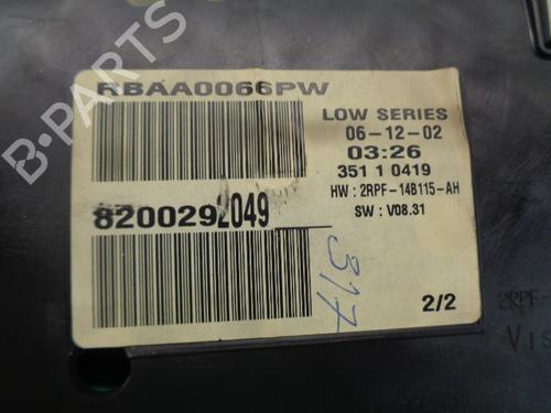 Instrument cluster RENAULT MEGANE II (BM0/1_, CM0/1_)  | BP10283148C47 