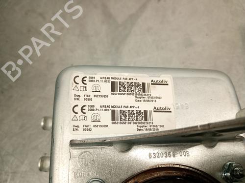 Passenger airbag FIAT TIPO Saloon (356_, 357_) 1.4 (356SXA1B) | BP29434164C10 