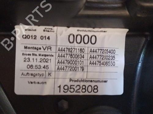 Front right window mechanism MERCEDES-BENZ VITO Van (W447) 114 CDI 4x4 (447.601, 447.603, 447.605) | BP28732345C23 