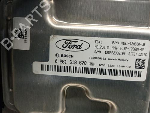 Engine control unit (ECU) FORD FIESTA VII (HJ, HF) 1.1 Ti-VCT | BP22984553M57 