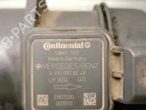 Mass air flow sensor MERCEDES-BENZ C-CLASS (W204) C 200 CDI (204.001) | BP30838212M95 - Image 6