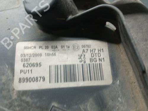 Right headlight PEUGEOT 207 (WA_, WC_) 1.4 16V | BP29852573C29 