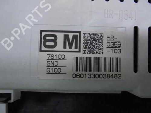 Instrument cluster HONDA CIVIC VIII Saloon (FD, FA) 1.3 IMA (FA3, FD3) | BP2320257C47 