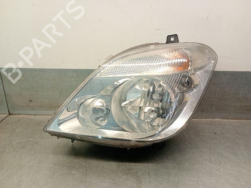 Used Left headlight MERCEDES-BENZ SPRINTER 3,5-t Van (B906) 315 CDI (906.631, 906.633, 906.635, 906.637) (150 hp) 25272185