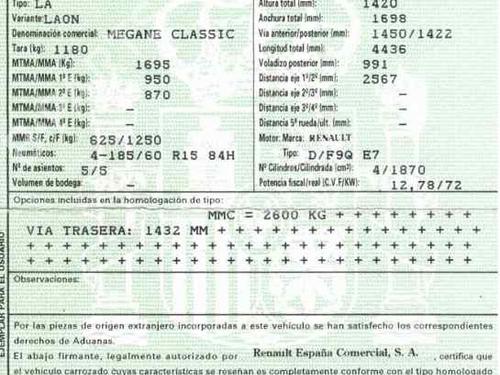 Egr RENAULT MEGANE I Classic (LA0/1_) 1.9 dCi (LA05) | BP2120537M69 