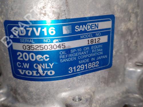 AC compressor VOLVO S40 II (544) 1.6 D | BP37800751M34 - Image 6