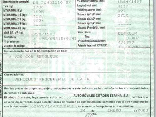 Clé de contact CITROËN C5 I (DC_) 2.0 HDi (DCRHZB, DCRHZE) | BP20713237M48 