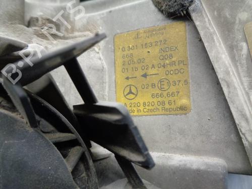 Right headlight MERCEDES-BENZ S-CLASS (W220) S 320 CDI (220.026, 220.126) | BP9673763C29 