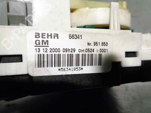 Climate control OPEL ASTRA G Saloon (T98) 2.2 16V (F69) | BP4957328I5 
