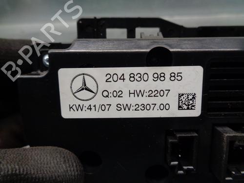 Climate control MERCEDES-BENZ C-CLASS (W204) C 320 CDI (204.022) | BP8368014I5 