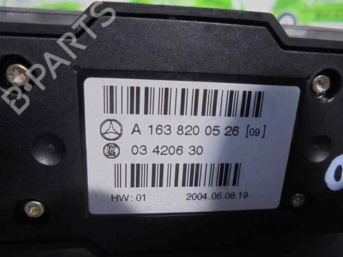 AC Styreenhet / Manøvreringsenhet MERCEDES-BENZ M-CLASS (W163) ML 270 CDI (163.113) | BP2126435I5 