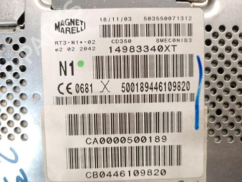 Radio FIAT ULYSSE (179_) 2.2 JTD | BP28098282E6 