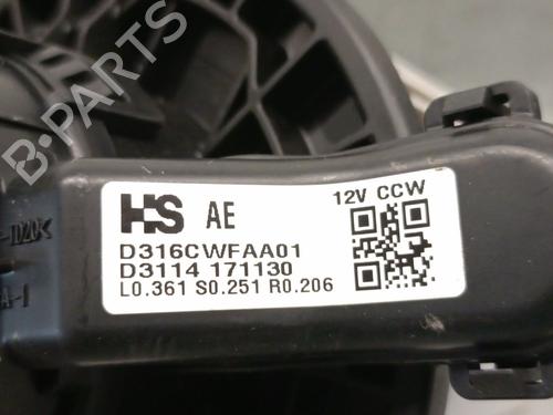 Heater blower motor HYUNDAI IONIQ (AE) 1.6 GDI Hybrid | BP27243492M62 