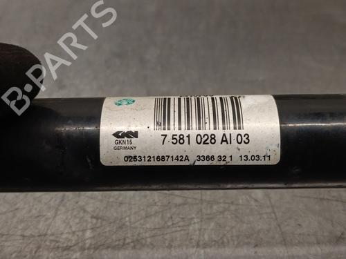 Right rear driveshaft BMW 5 Touring (F11) 520 d | BP22724003M41 