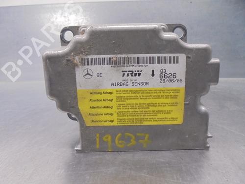 Used ECU airbags MERCEDES-BENZ A-CLASS (W169) A 180 CDI (169.007, 169.307) (109 hp) 16650004