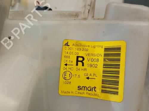 Right headlight SMART CITY-COUPE (450) 0.6 (450.352, 450.353) | BP25028643C29 
