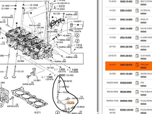 Pipe MAZDA 6 Saloon (GJ, GL) 2.2 D (GJ2FP) | BP33656872M125 - Image 6