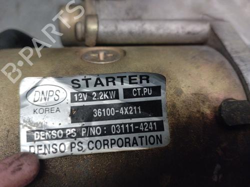 Starter HYUNDAI TERRACAN (HP) 2.9 CRDi | BP29625076M8 