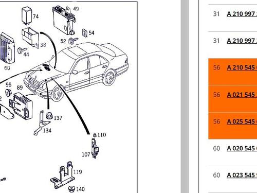 ESP Styreenhet MERCEDES-BENZ E-CLASS T-Model (S210) E 280 T 4-matic (210.281) | BP18348106M58 