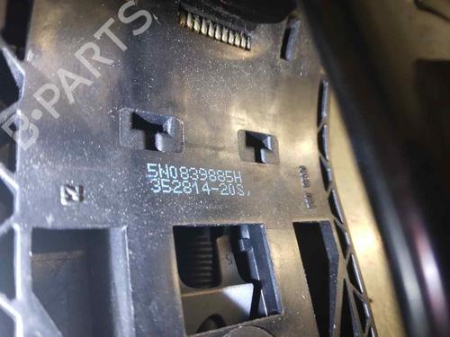 Front right exterior door handle VW POLO V (6R1, 6C1) 1.4 TDI | BP10505892C129 