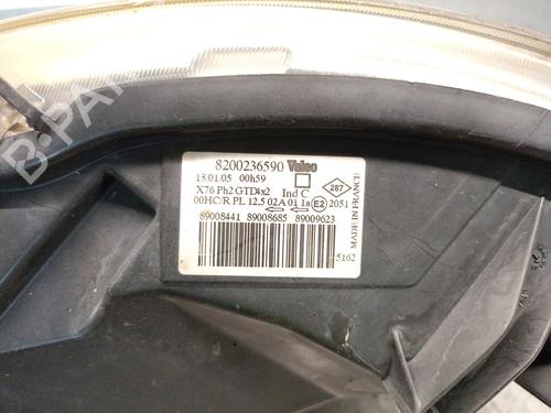Left headlight RENAULT KANGOO (KC0/1_) 1.5 dCi (KC08, KC09) | BP19449166C28 