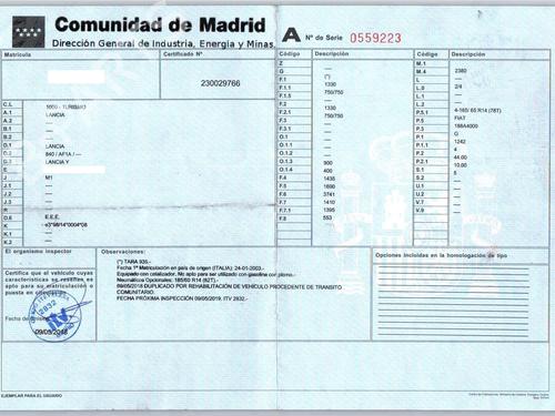 Left front indicator LANCIA Y (840_) 1.2 (840AA, 840AF1A) | BP30288880C32