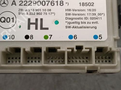 Centralina fecho central MERCEDES-BENZ S-CLASS (W222, V222, X222) S 560 e (222.173) | BP31049515M56