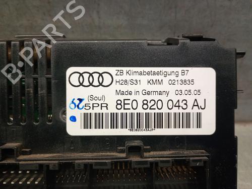 Climate control AUDI A4 B7 Avant (8ED) 2.0 TDI 16V | BP25272938I5 